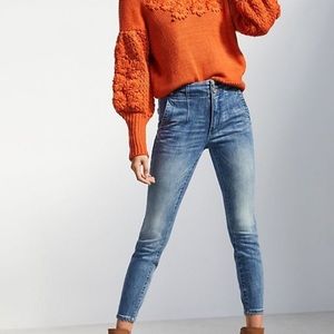 Anthropologie Pilcro darted skinny jeans size 26